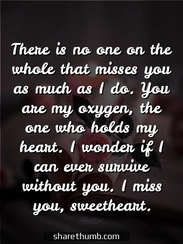 love missing you quotes for him
